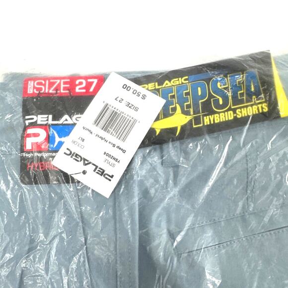 Pelagic Mako Deep Sea Hybrid Youth Shorts 18" Size 27 - Picture 5 of 8